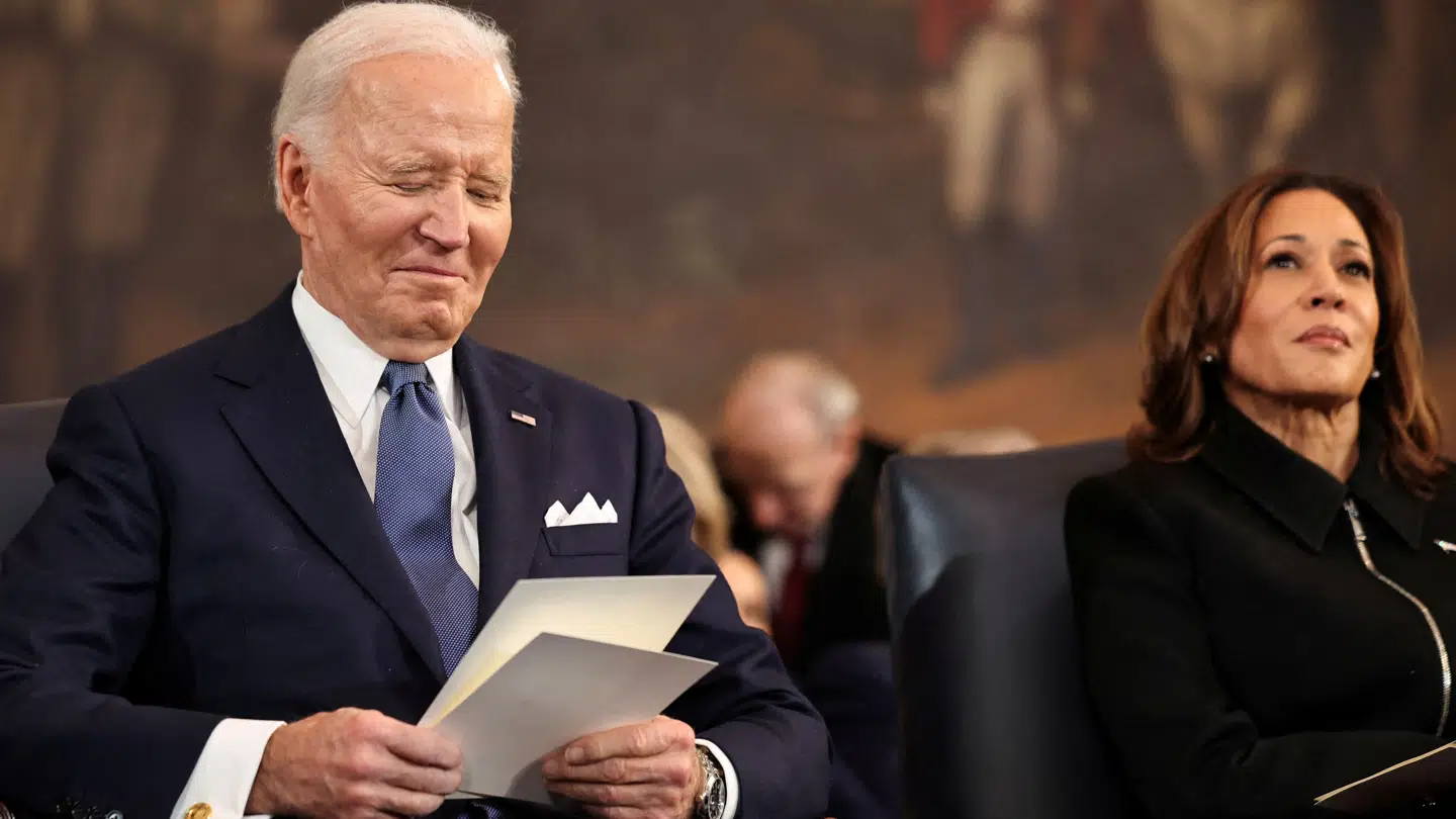 Der er ikke lutter varme følelser fra Kamala Harris mod Joe Biden.