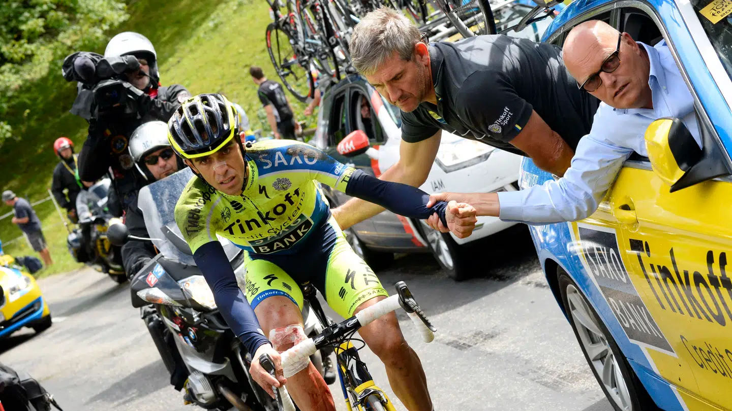 Bjarne Riis har arbejdet som holdlejer, manager og sportsdirektør på CSC, senere Saxo Tinkoff, men også Team NTT.