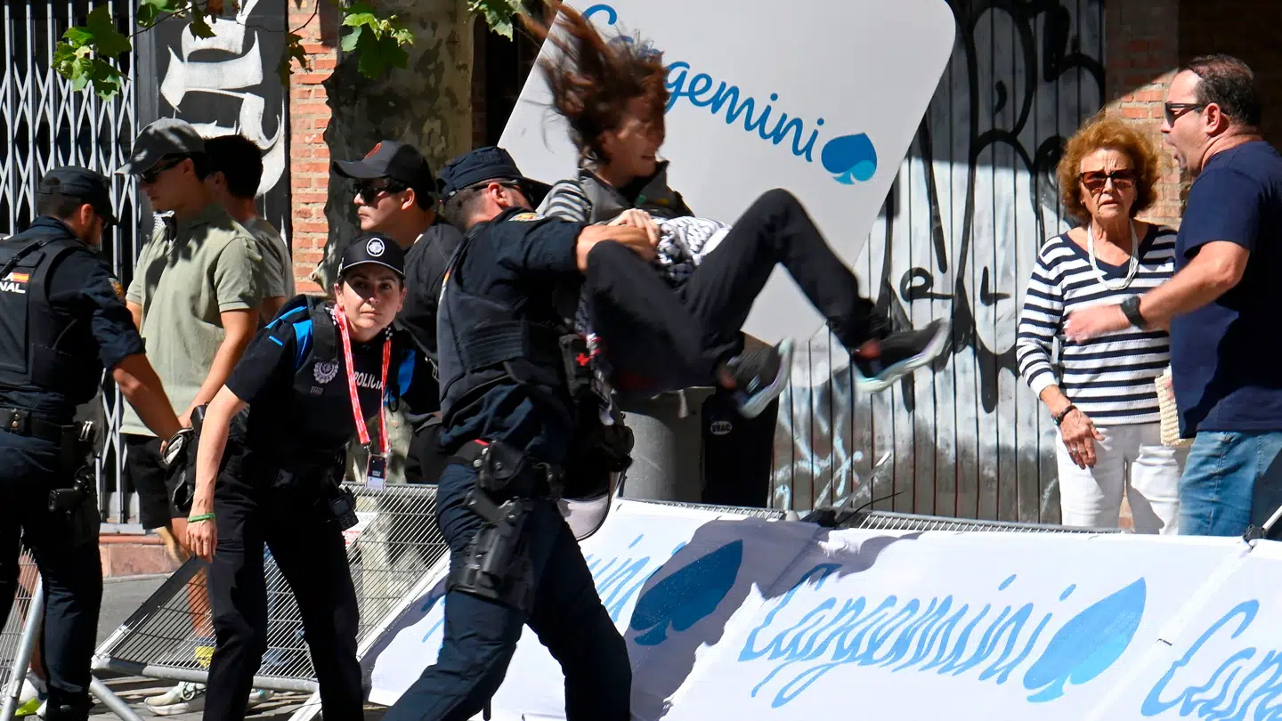 Ingen Vuelta-dag uden ballade.