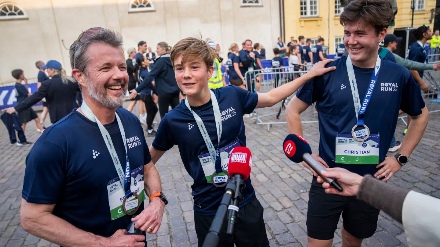 Til Royal Run tog Kongen danskerne med helt ind til familiens afstensmadsbord.