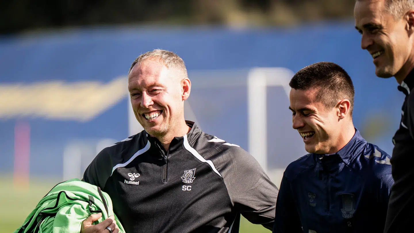 Steve Cooper har kun haft få dage, før den står på derby-braget mod FCK.