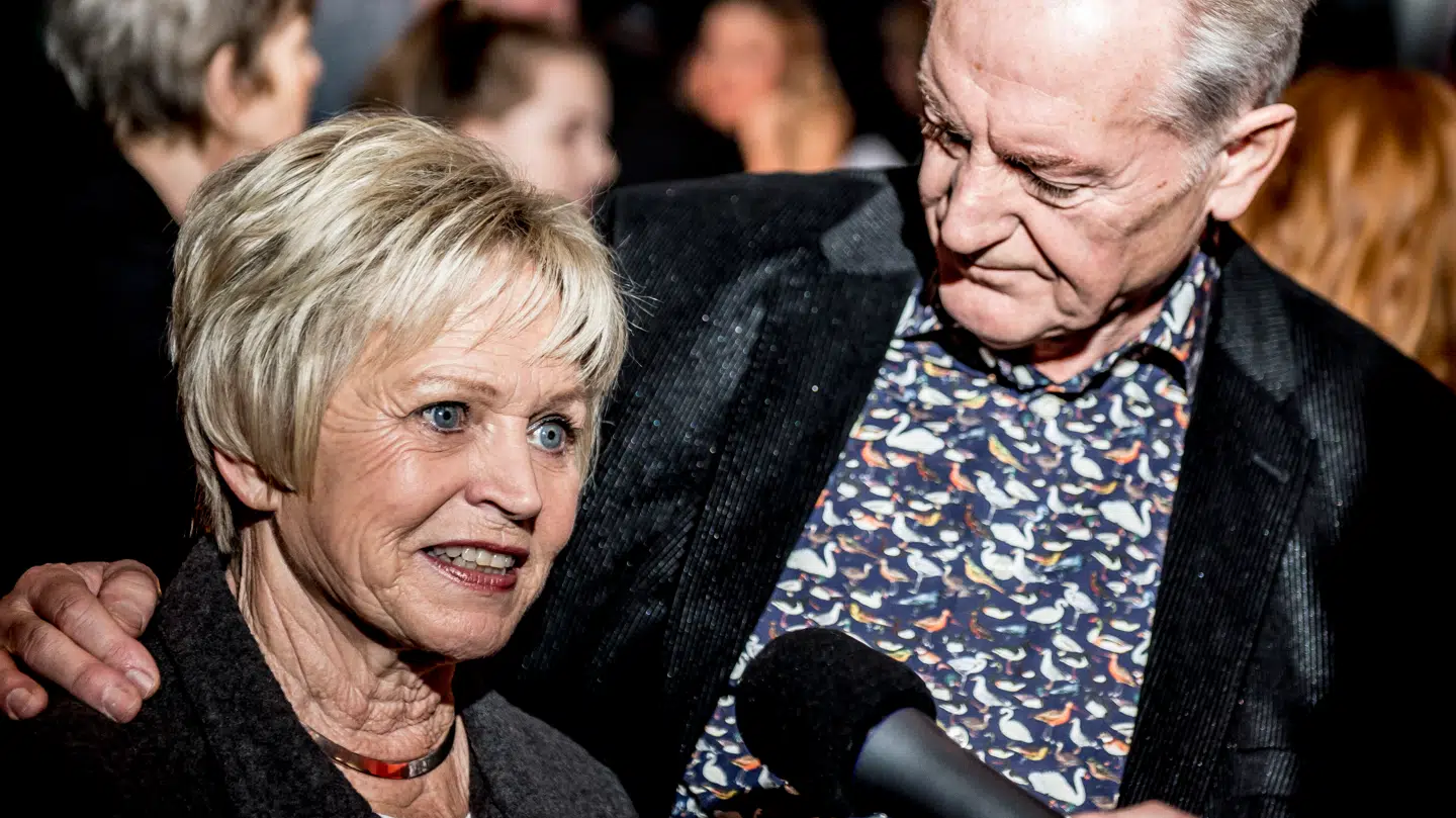 ARKIV. Hilda og Keld Heick under pressemøde i DR Byen, hvor de 10 solister til Dansk Melodi Grand Prix 2018 præsenteres.