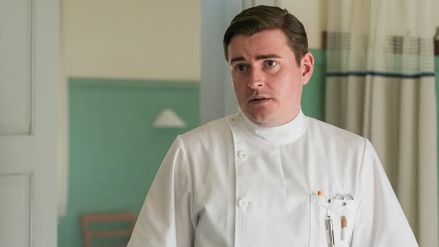 Jesper Groth som Bjørn i 'Sygeplejeskolen'.