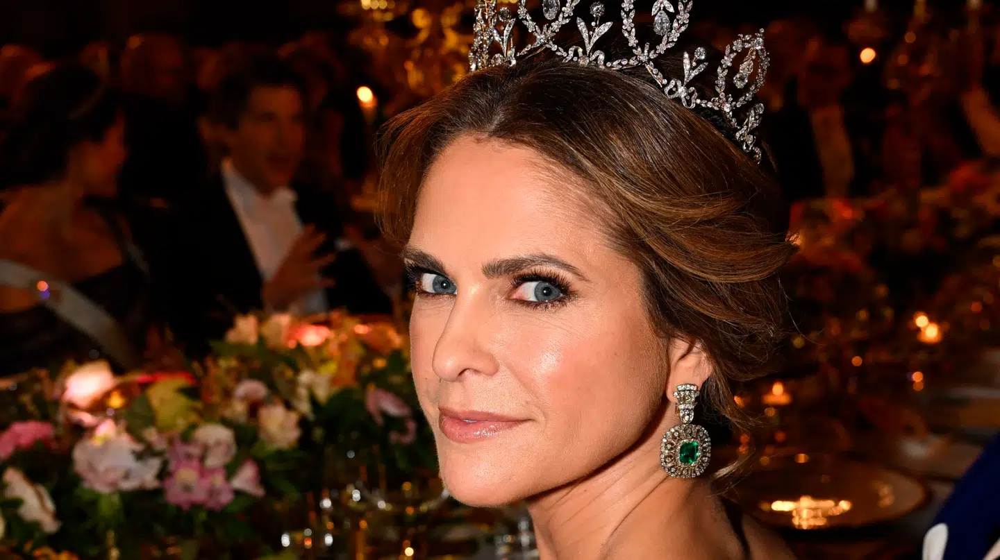 Den svenske prinsesse Madeleine lancerede sit hudplejeprodukt lørdag.