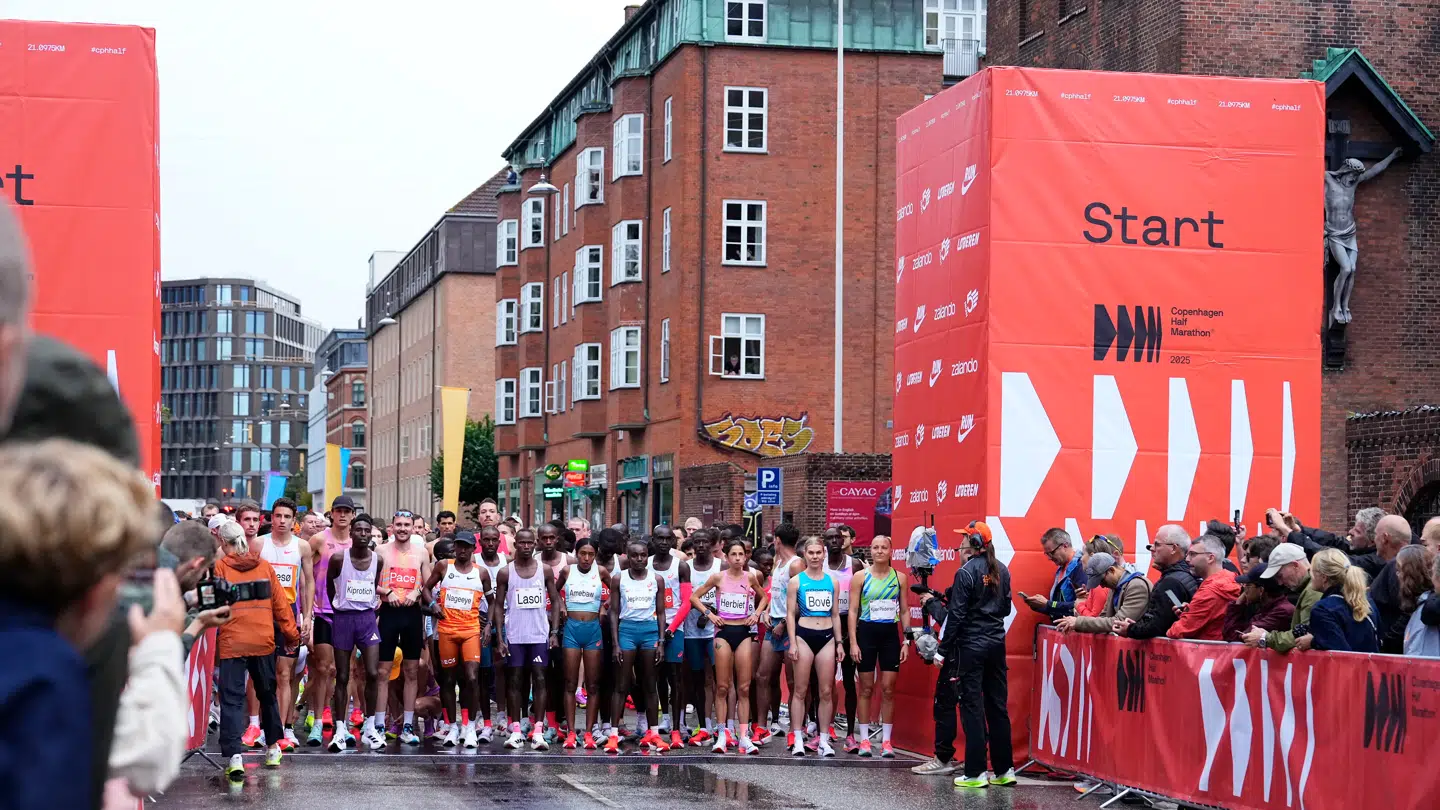 Copenhagen Half Marathon 2025 løbes i København og Frederiksberg søndag den 14. september 2025