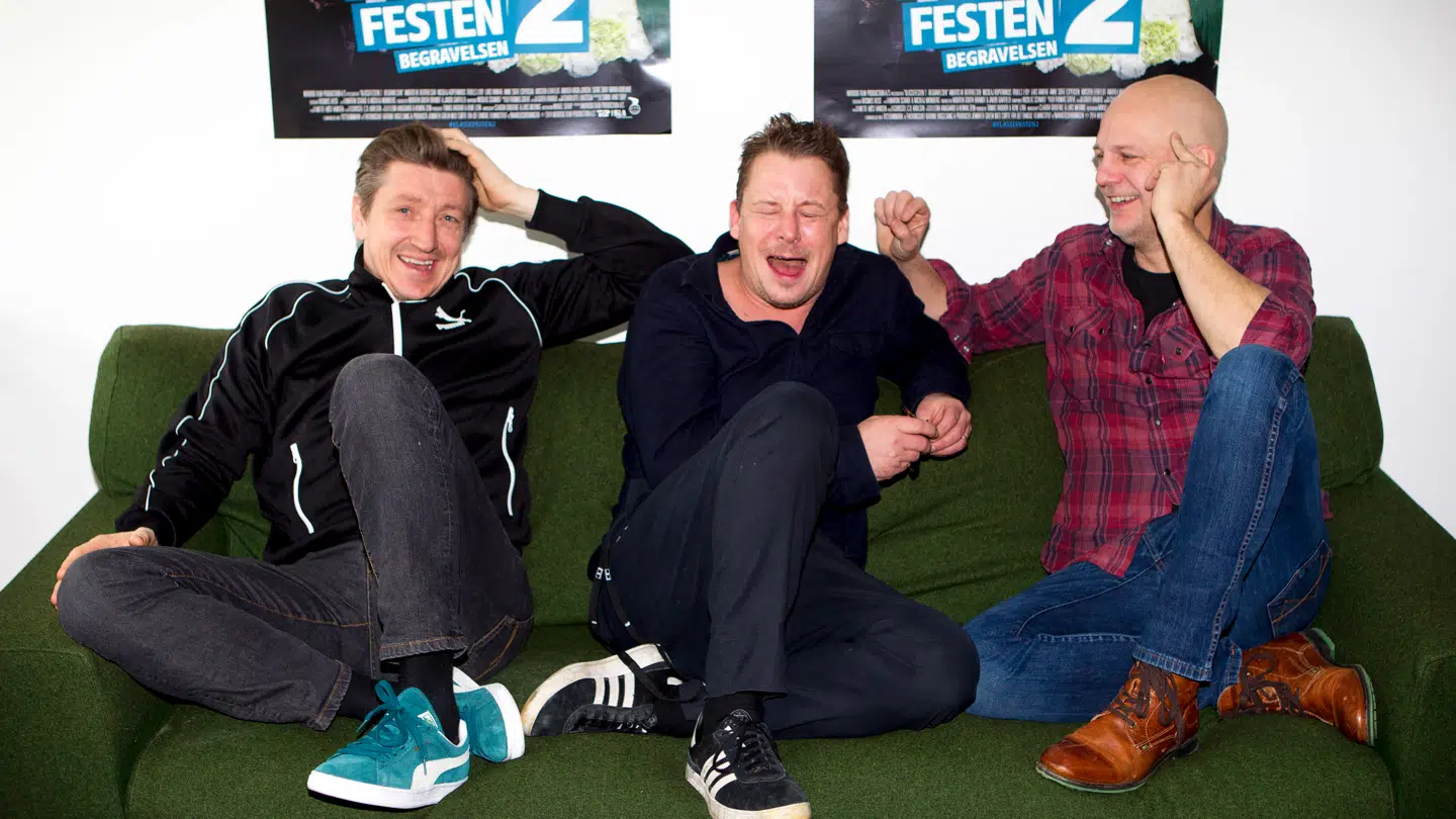 Intv. med Troels Lyby, Nikolaj Kopernikus og Anders W. Berthelsen i forbindelse med Klassefesten 2 – Begravelsen.