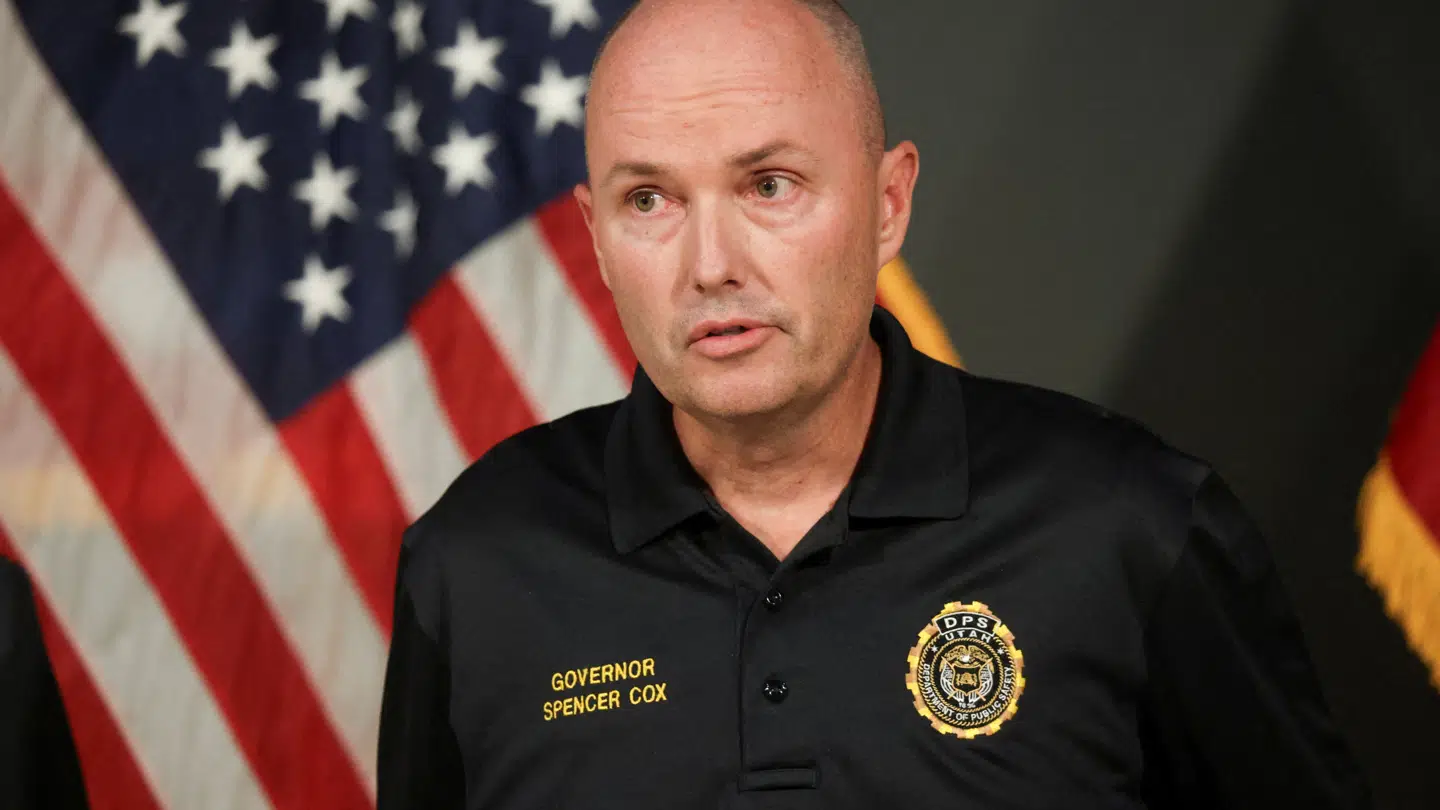 Utahs guvernør udtalte sig om attentatet i weekenden.