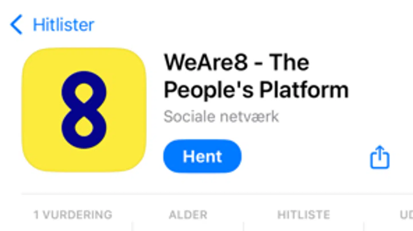 Sådan ser logoet på den nye app ud.