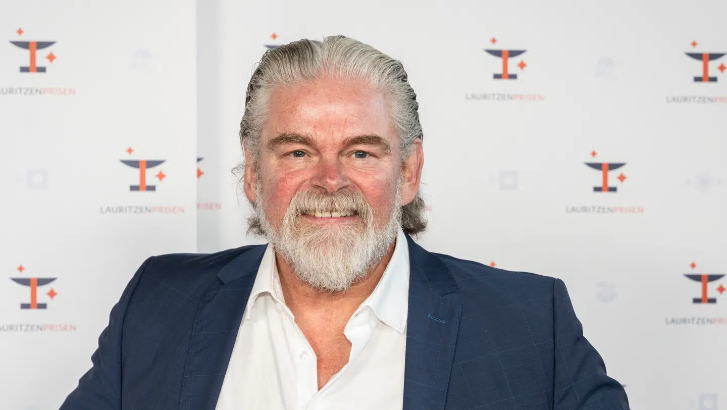 Stig Rossen til Lauritzen-prisen 2025 i Skuespilhuset i København søndag den 14. september.