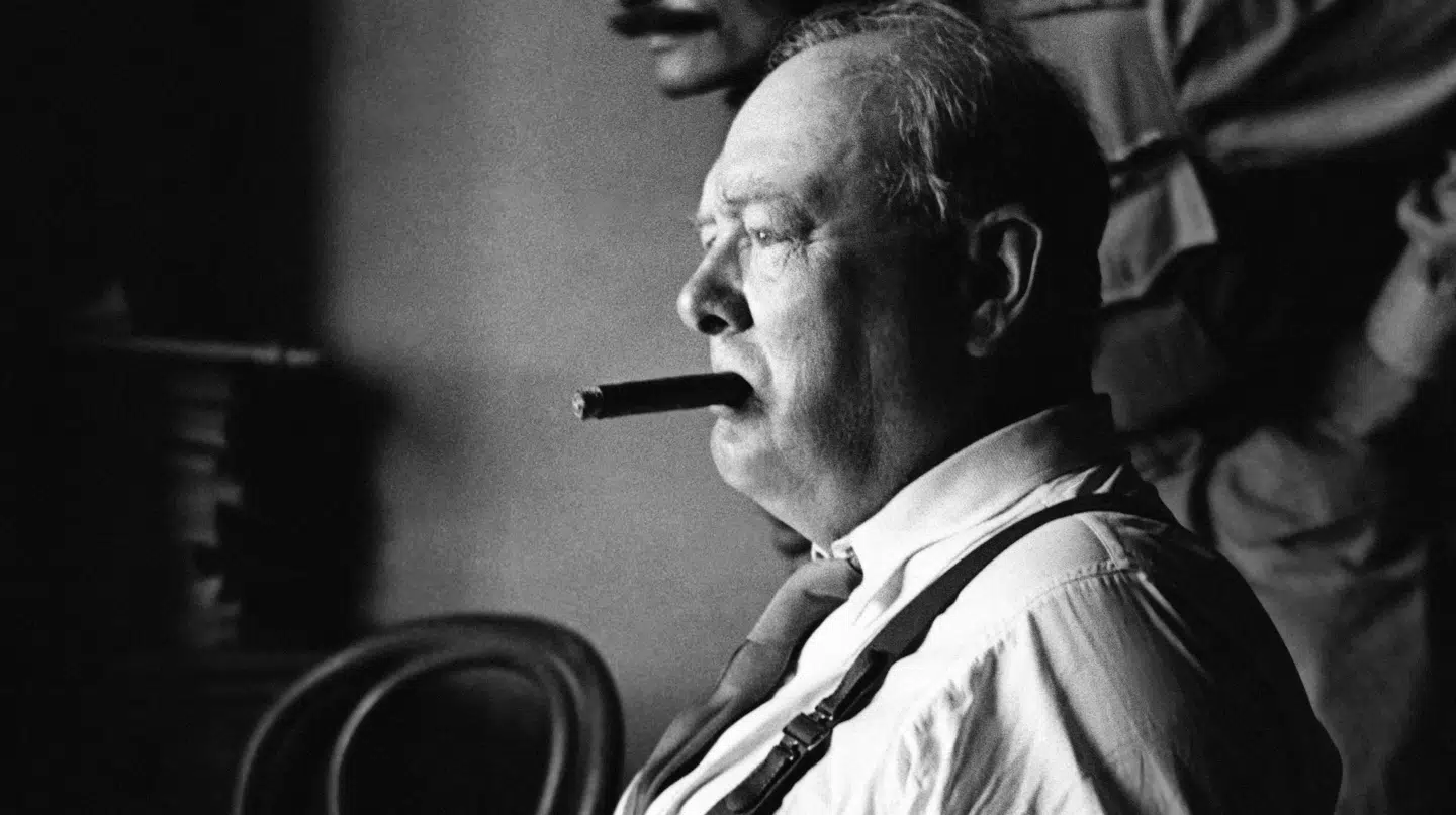 Sir Winston Churchills Konservative parti er meget langt fra fordums styrke.