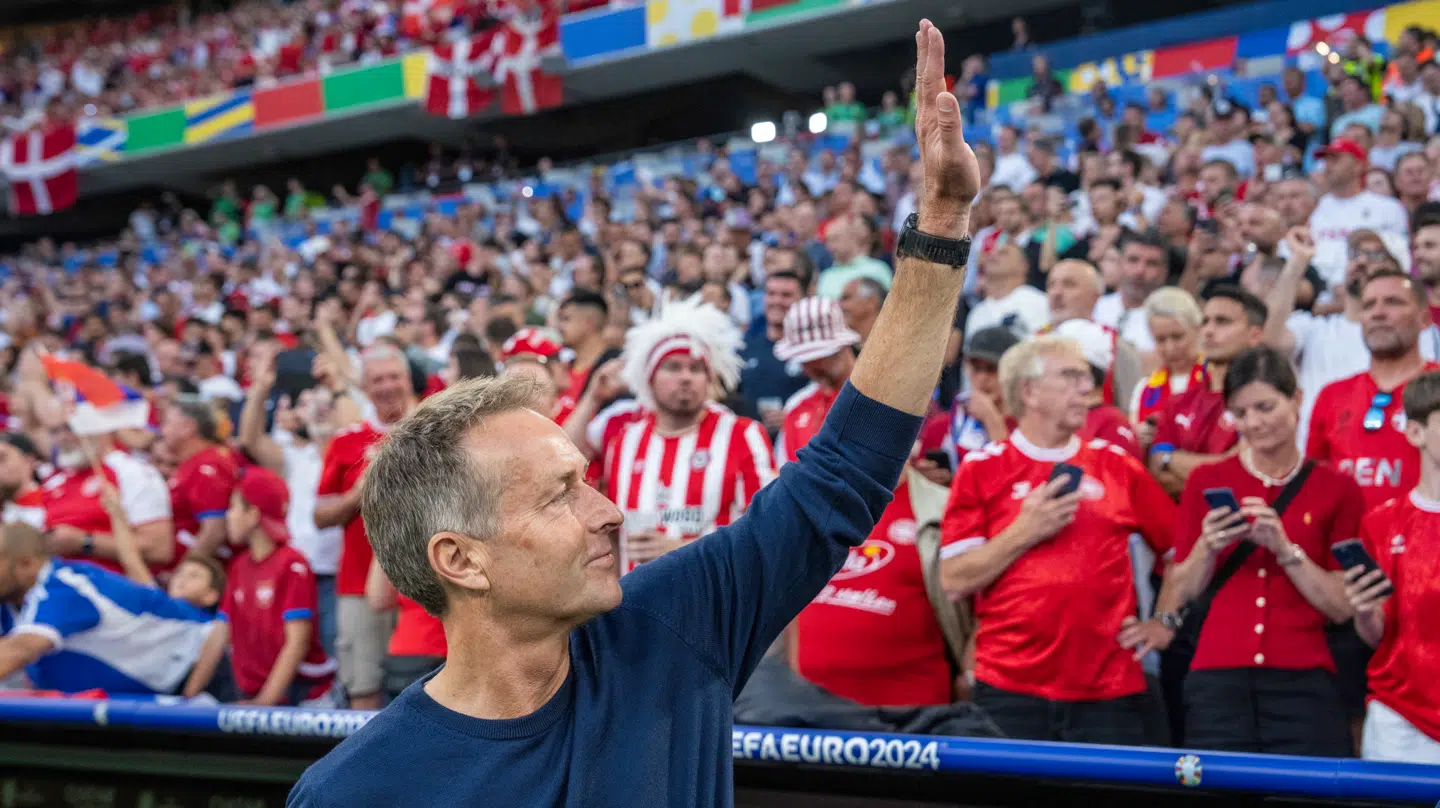 Kasper Hjulmand stoppede som landstræner for Danmark i sommeren 2024.