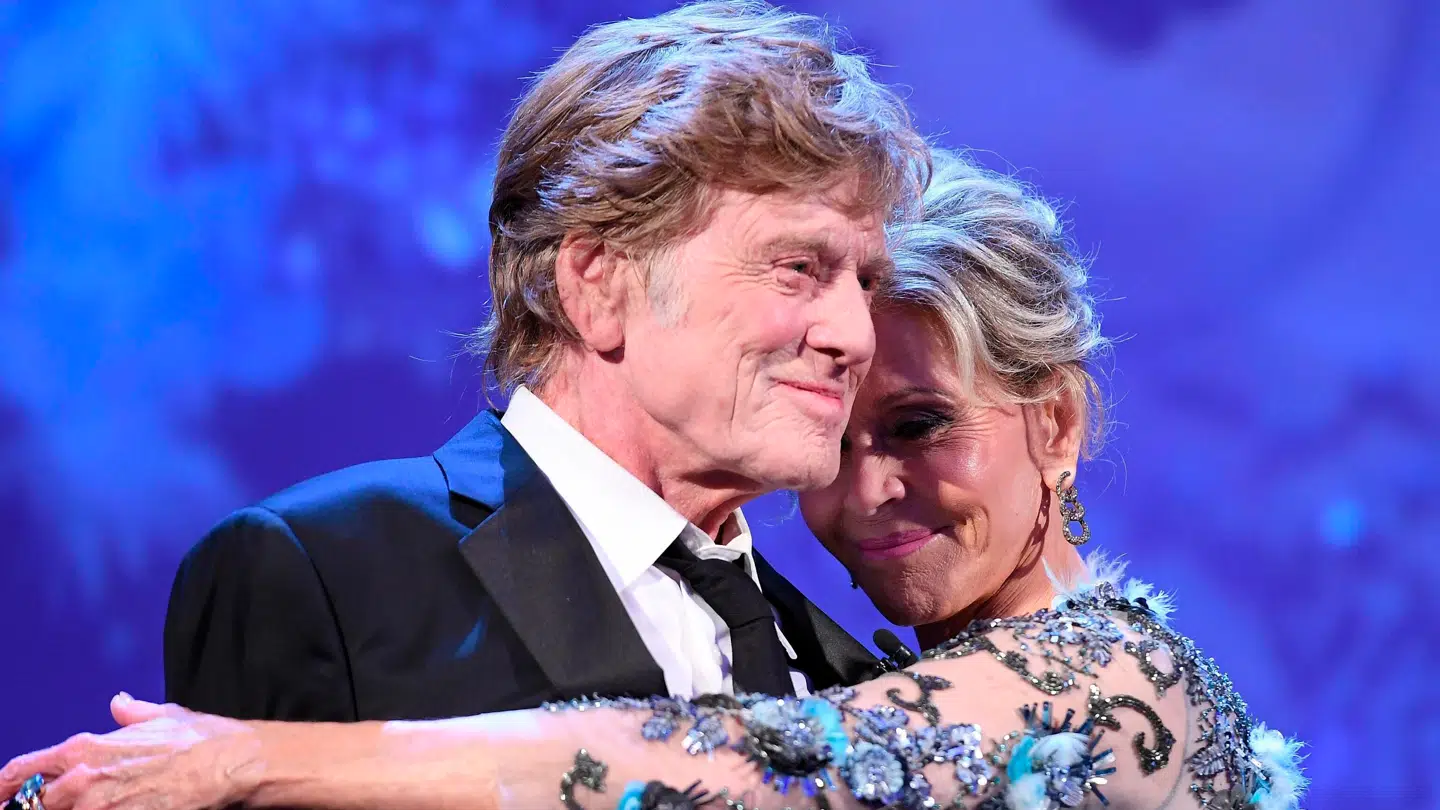 Robert Redford og Jane Fonda spillede sammen i en lang række film og udviklede et varmt og livslangt venskab. (Arkivfoto)