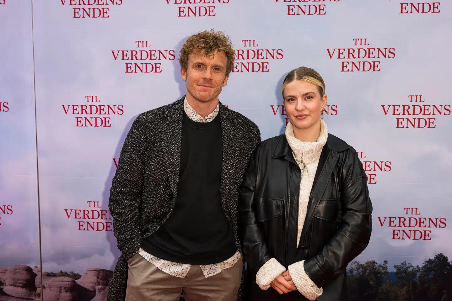 Morten Hee Andersen med sin eks-kæreste Agnes Westerlund Rase til premiere tilbage i 2024.