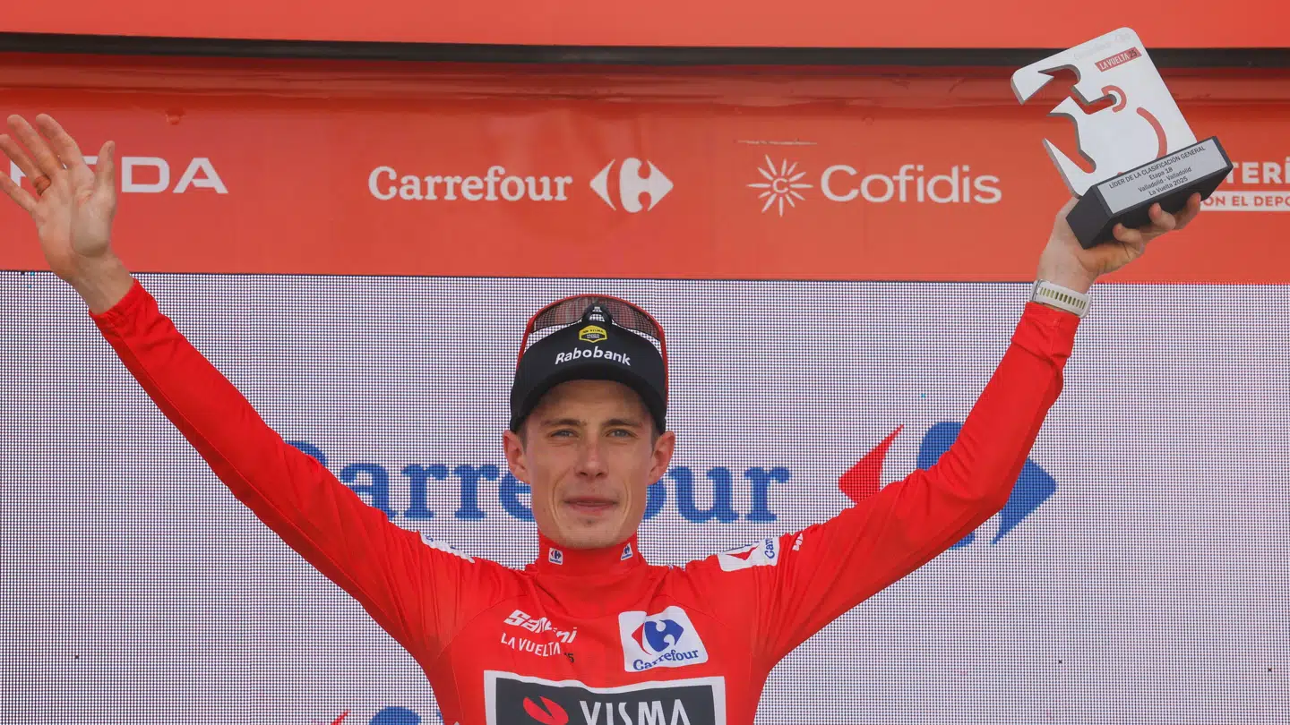 Jonas Vingegaard vandt Vueltaen i søndags.