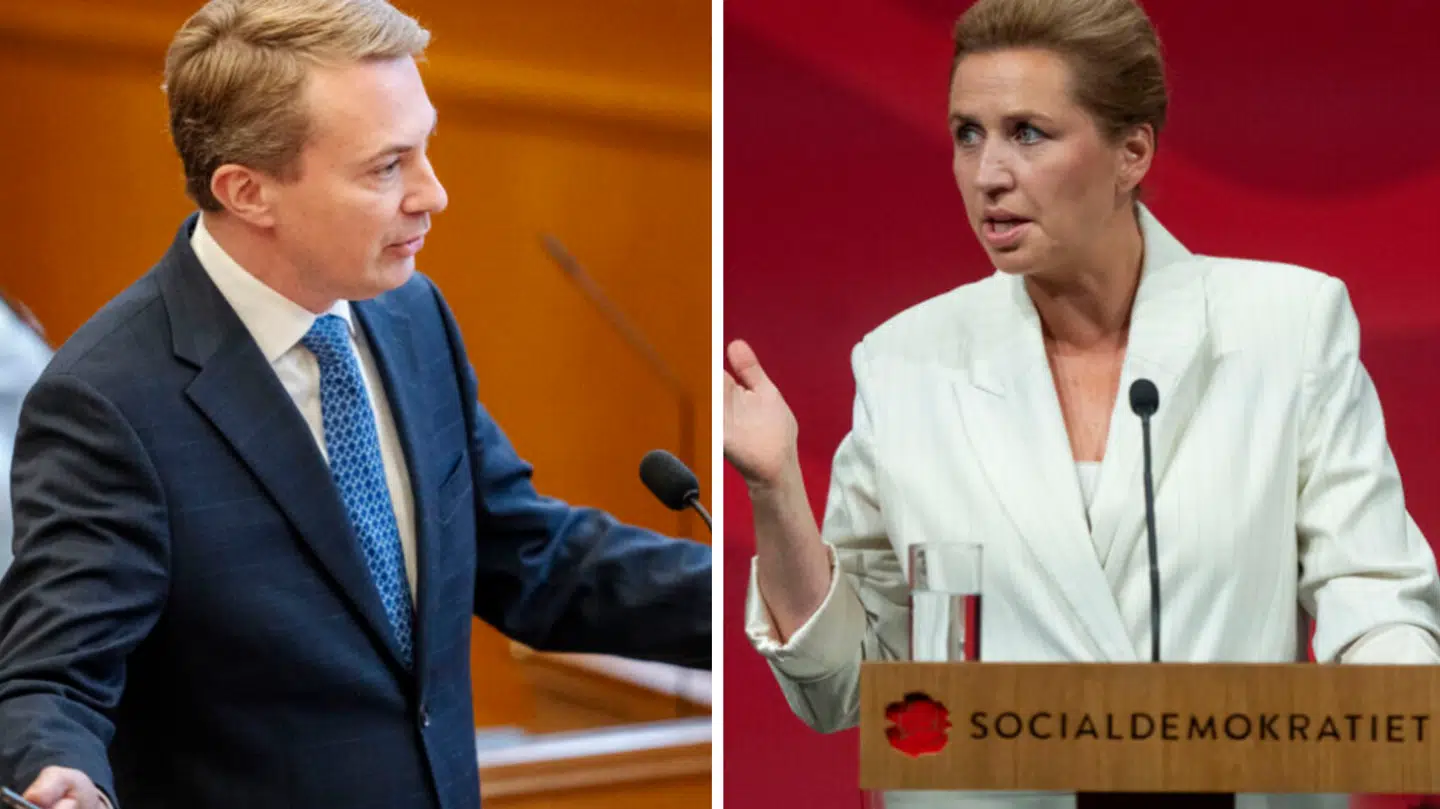 Statsminister Mette Frederiksen og partifællerne i Socialdemokratiets krig mod DF-formand Morten Messerschmidt vokser og vokser.