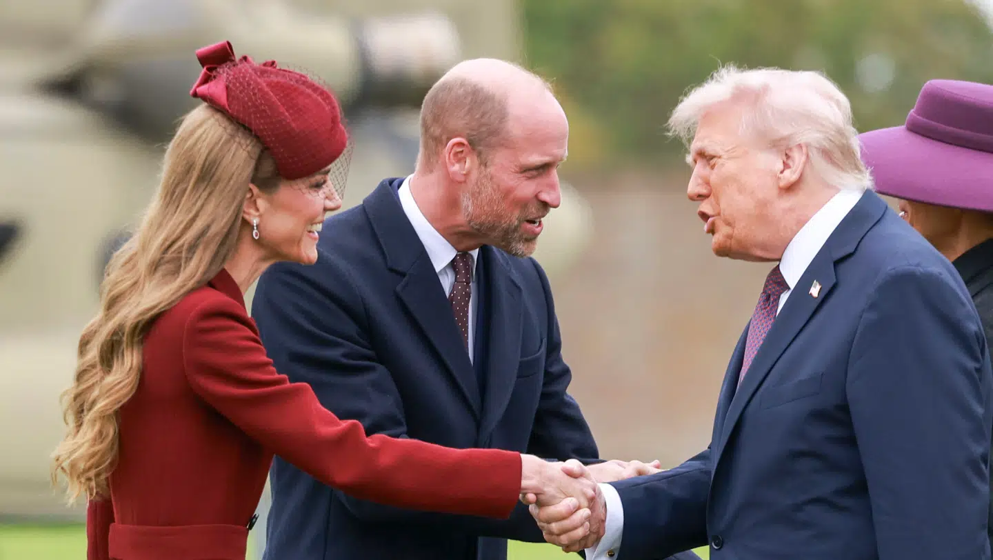 Her faldt ordene mellem Trump og prinsessen.