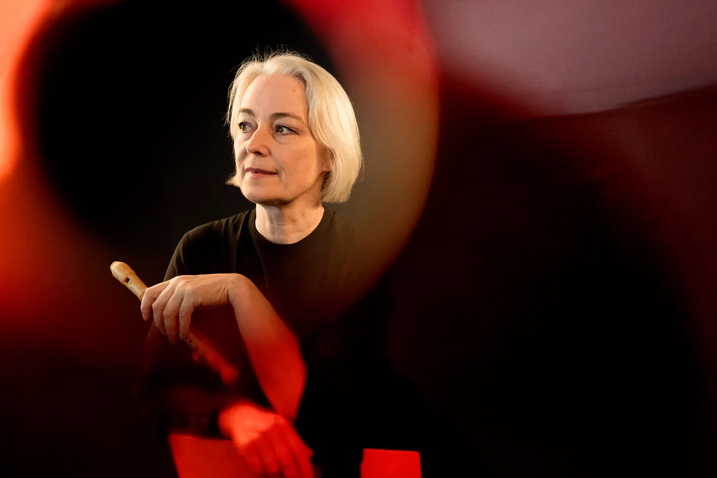 Michala Petri har haft en lang og succesfuld karriere som blokfløjtespiller.