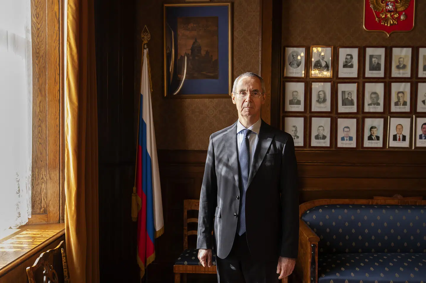 Ruslands ambassadør i Danmark, Vladimir Barbin, har jævnligt kritiseret Danmark i forbindelse med krigen i Ukraine. (Arkivfoto).