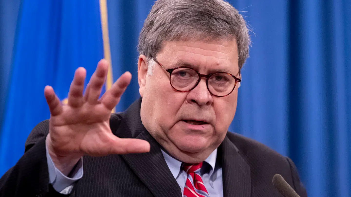 Bill Barr overbragte nyheden om Epsteins død til Trump.