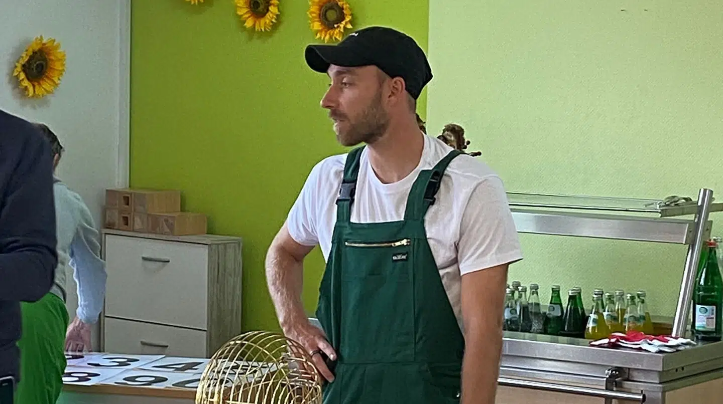 Christian Eriksen kom ud i uvante rammer