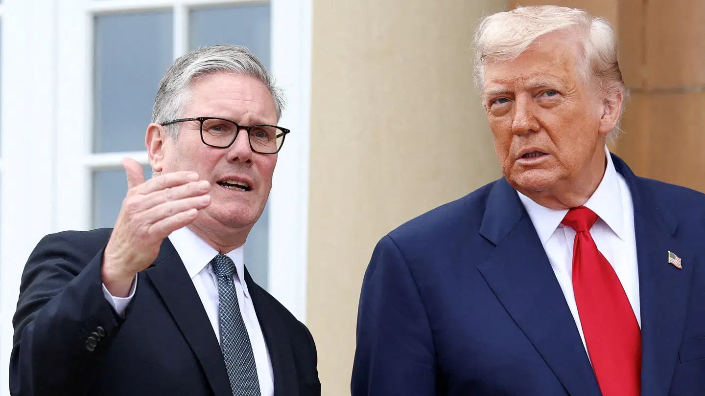 Keir Starmer og Donald Trump mødes torsdag.