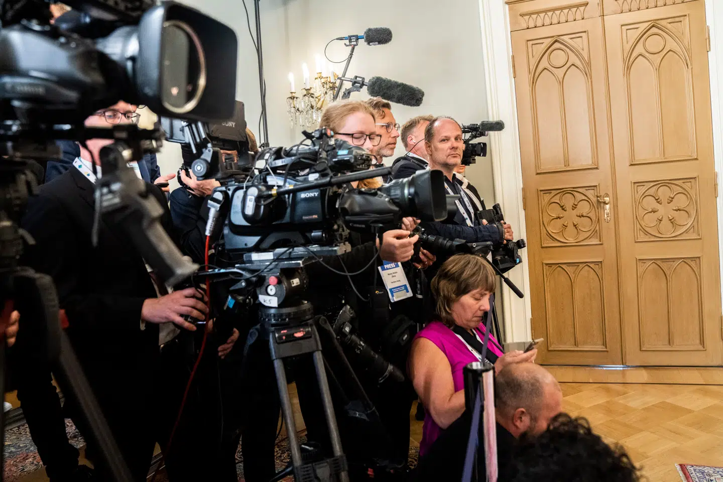 »Ofte er det såmænd journalisten selv, der ikke kan udtrykke sig præcist og på korrekt dansk. Og sproget er vel enhver journalists arbejdsredskab?« skriver Michael Falkendorf. Arkivfoto: Ida Marie Odgaard/Ritzau Scanpix