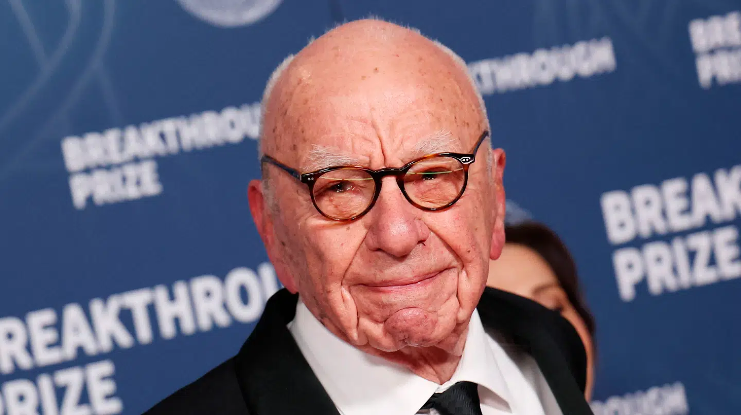 Lige nu er mediemogulen Rupert Murdoch ikke i kridthuset hos USAs præsident. Alligevel var han med til onsdagens statsbanket på Windsor Castle. (Arkivfoto)