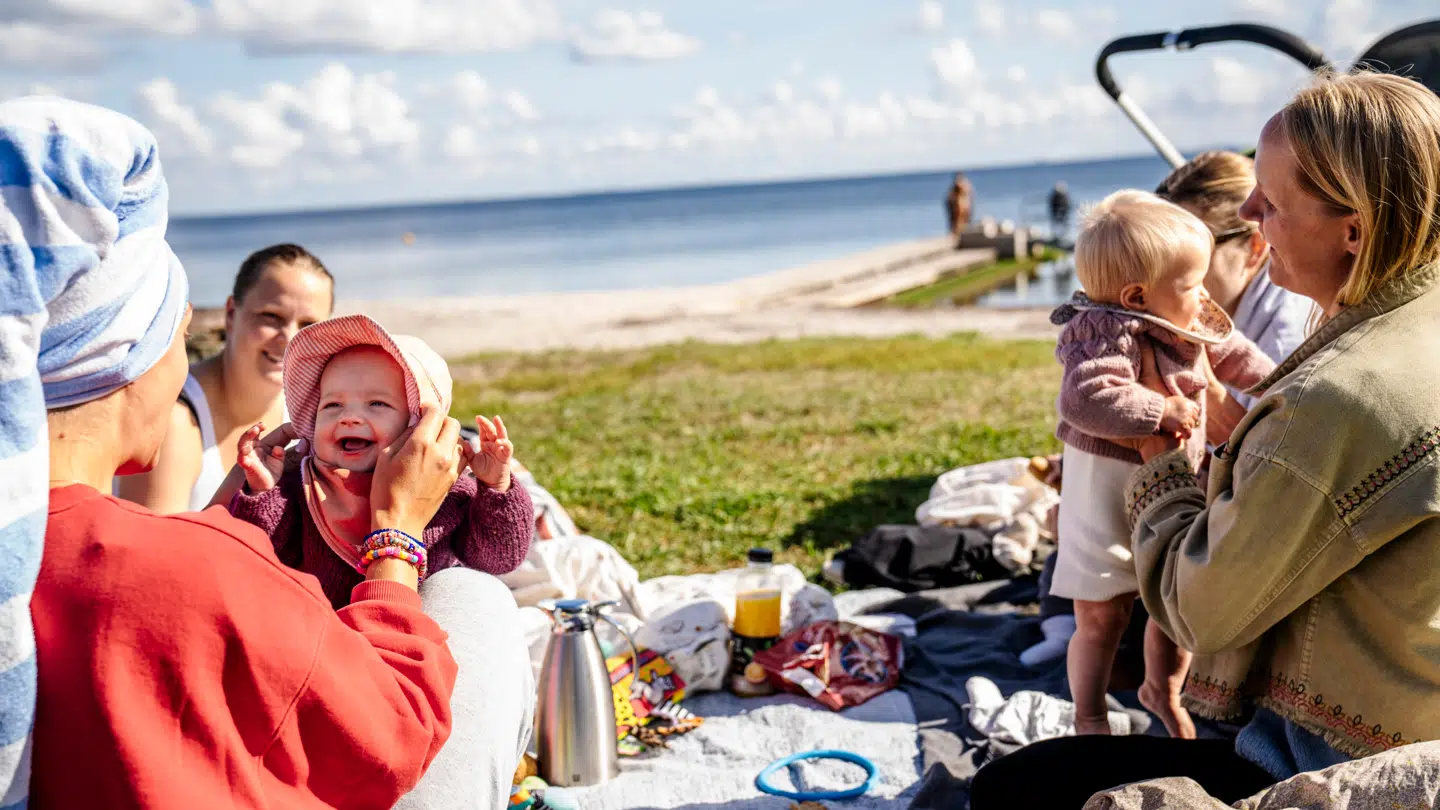Der bliver rig mulighed for at nyde septembersolen på lørdag. (Arkivfoto)