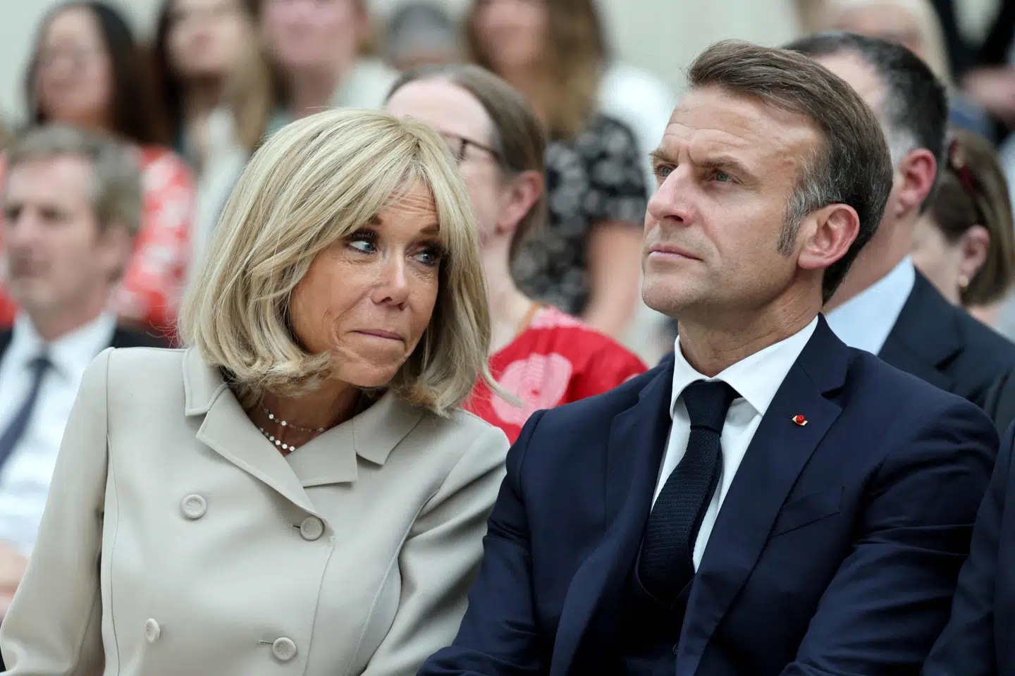 Frankrigs præsidentpar, Emmanuel og Brigitte Macron, har anlagt sag mod den amerikanske influencer Candace Owens. (Arkivfoto).