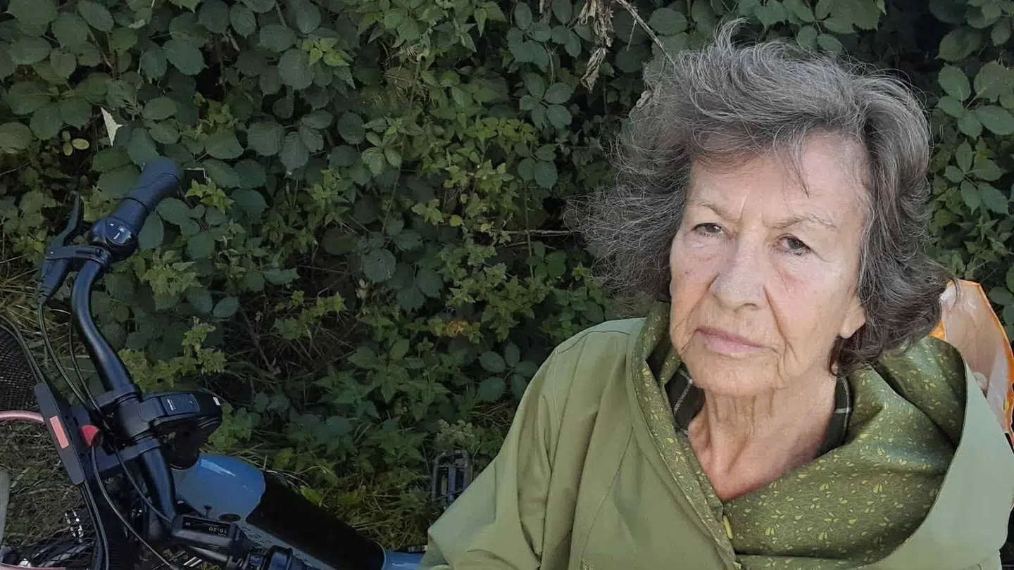 Kirstin Damgaard med sin nu tredje elcykel