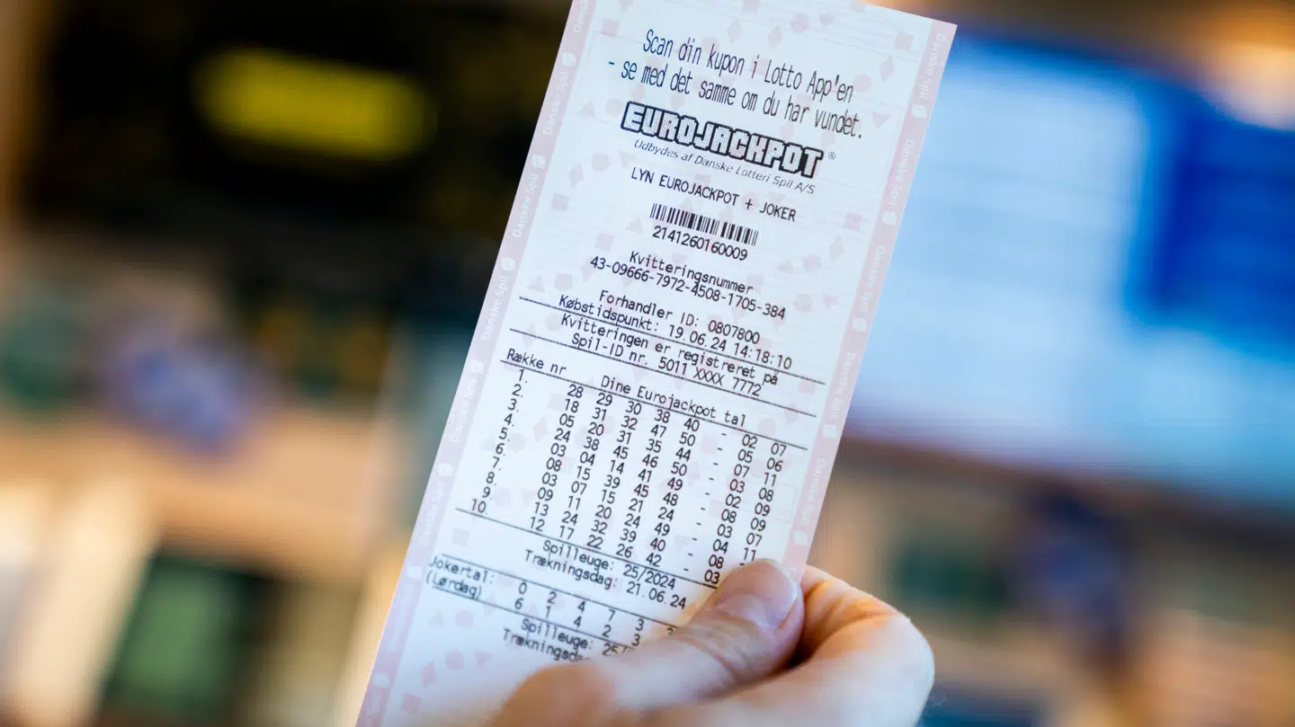 Der mange penge i puljen fredag aften.