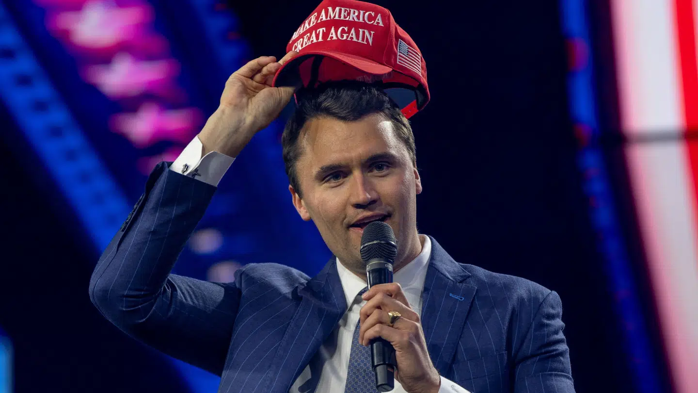 Charlie Kirk blev skudt onsdag i sidste uge.