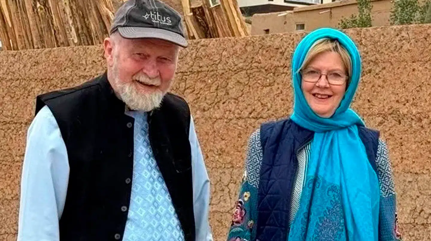 Det ældre ægtepar blev på brutal vis tilfangetaget af Taliban.