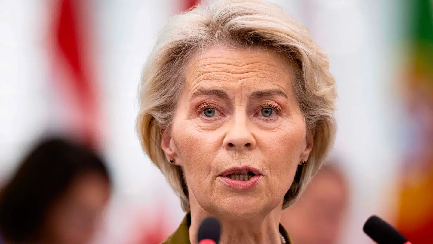 'Vi vil besvare enhver provokation bestemt', siger EU-kommissionsformand Ursula von der Leyen, efter Rusland har krænket Estlands luftrum fredag.