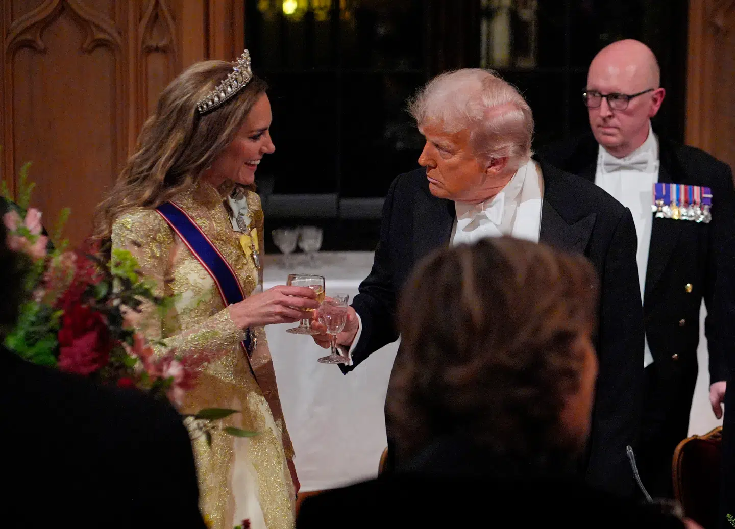 En kropssprogsekspert vurderer, at Kate Middleton fik noget helt særligt frem i Donald Trump.