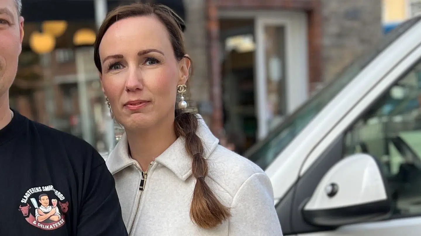 Slagterparret Rune og Sandie Ring åbnede forretningen 'Slagterens Smørrebrød og Delikatesse' for fem år siden.