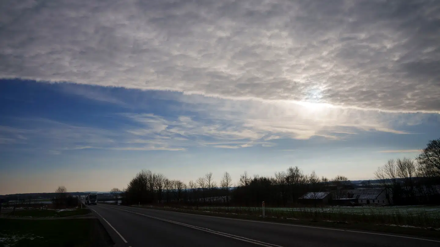 ARKIVFOTO fra Hovedvej A13 ved Tørring.