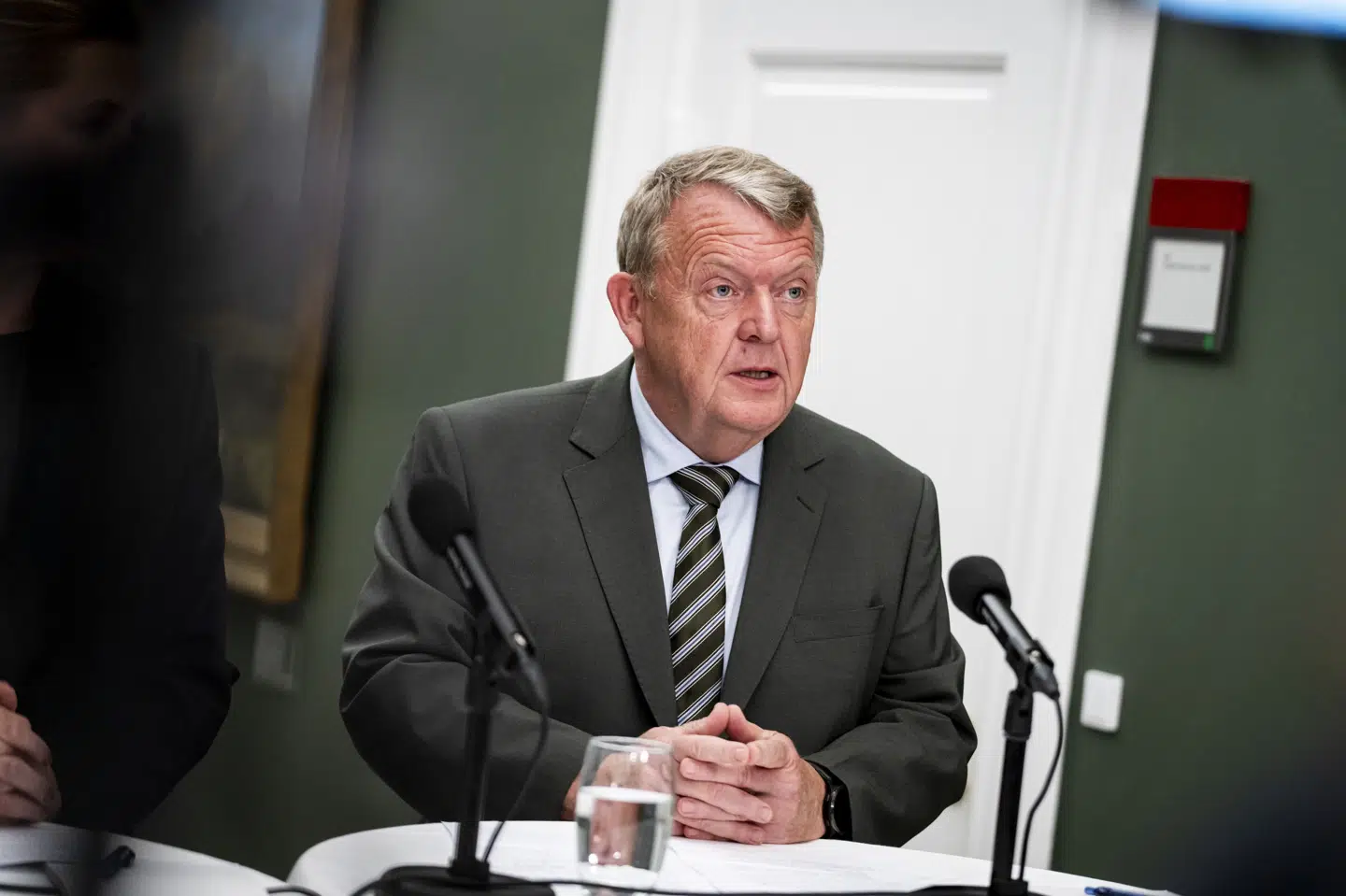 Mandag kommer udenrigsminister Lars Løkke Rasmussen (M) på Danmarks vegne til at lægge en klar linje for, hvornår Danmark er klar til at anerkende Palæstina, siger han i New York. (Arkivfoto).