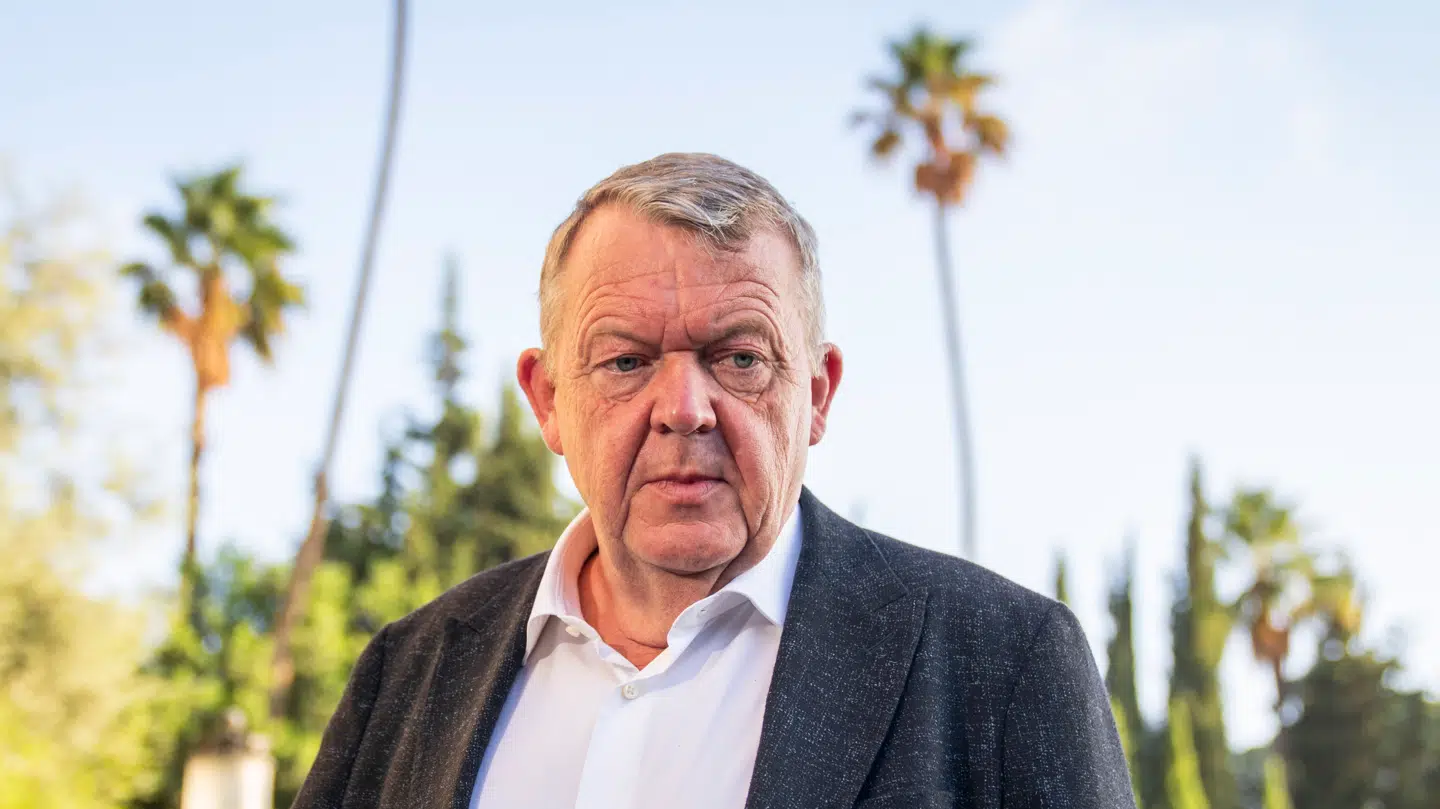 Udenrigsminister Lars Løkke Rasmussen (M) taler senere i dag om Danmarks officielle holdning til Palæstina.