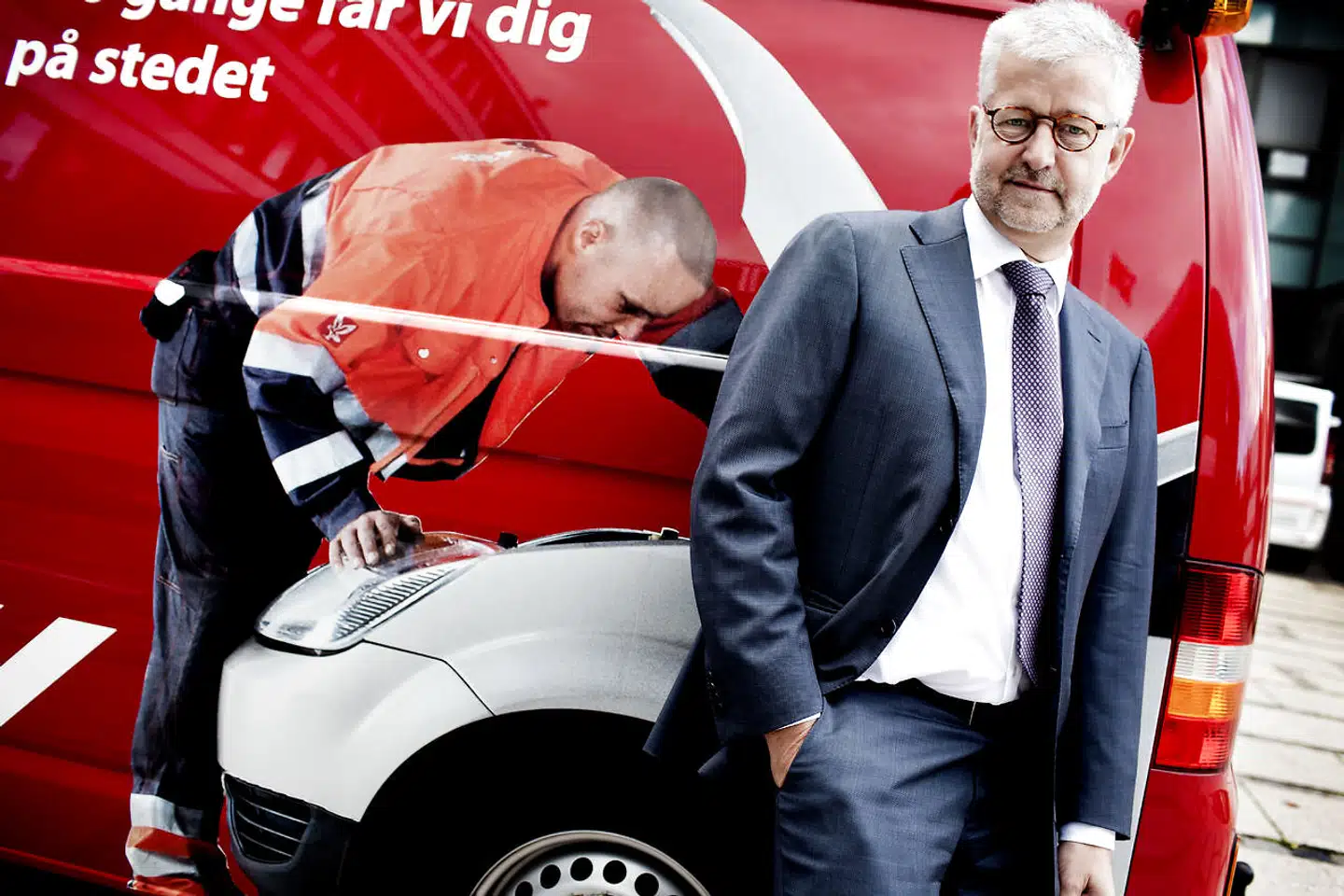 Allan Søgaard Larsen spillede som topchef i Falck en central rolle, da Falck forsøgte at presse den hollandske rival, Bios, ud af Danmark. Arkivfoto: Linda Kastrup