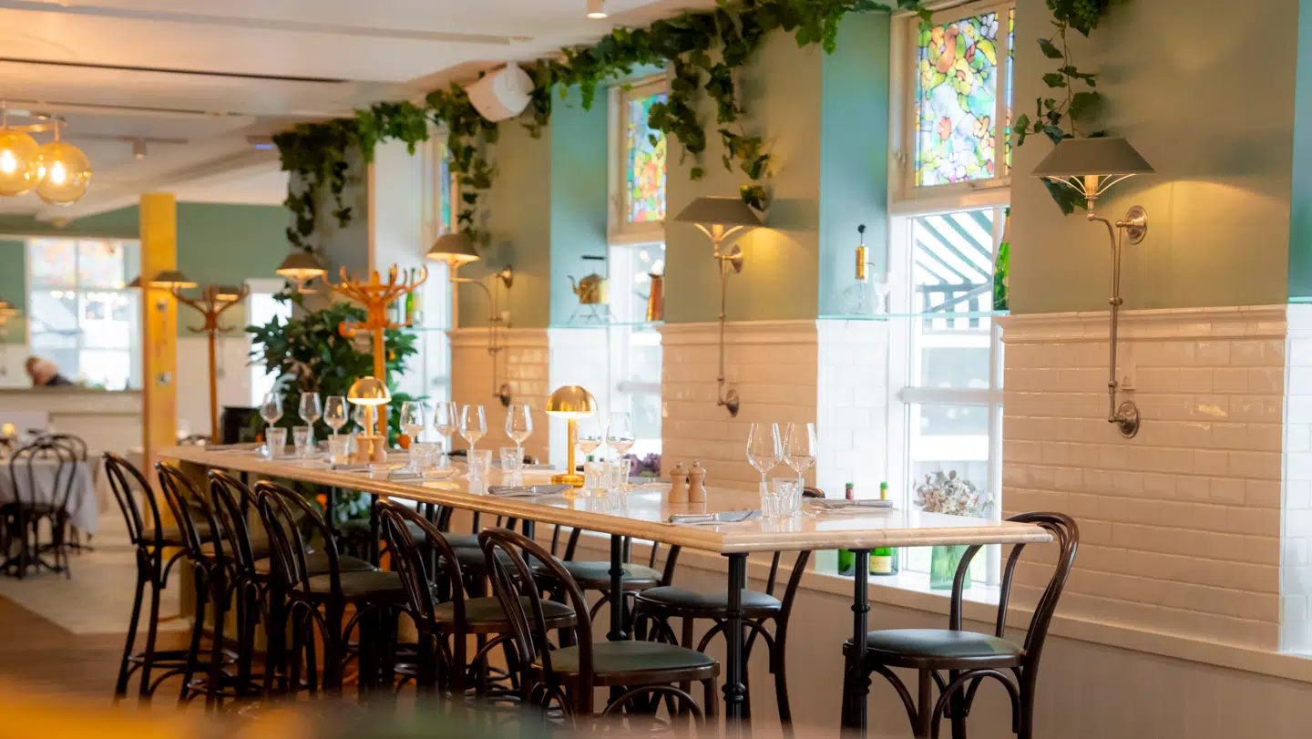 Bordene på La Table skal snart ryddes efter mindre end et år.