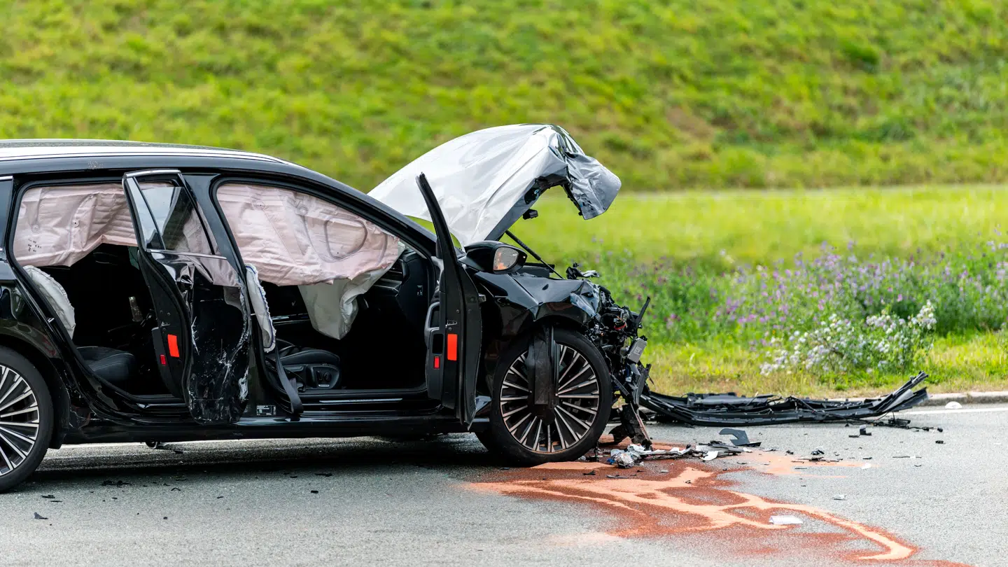 Bilulykke i krydset Helseholmen-Kystholmen i Hvidovre mandag den 22. september 2025.