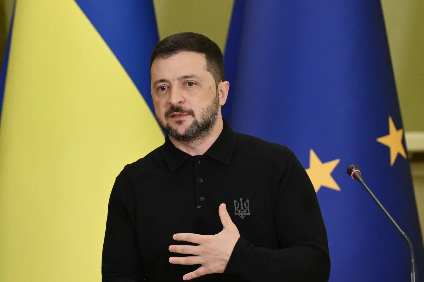 Zelenskyj beskriver natten til tirsdag om det, som han kalder Ruslands krænkelser af Nato-medlemslandenes luftrum - herunder i København mandag. (Arkivfoto).