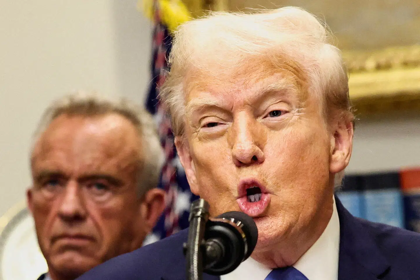 - At tage paracetamol er ikke godt. Jeg kan godt sige det - det er ikke godt, lød det fra Trump mandag.