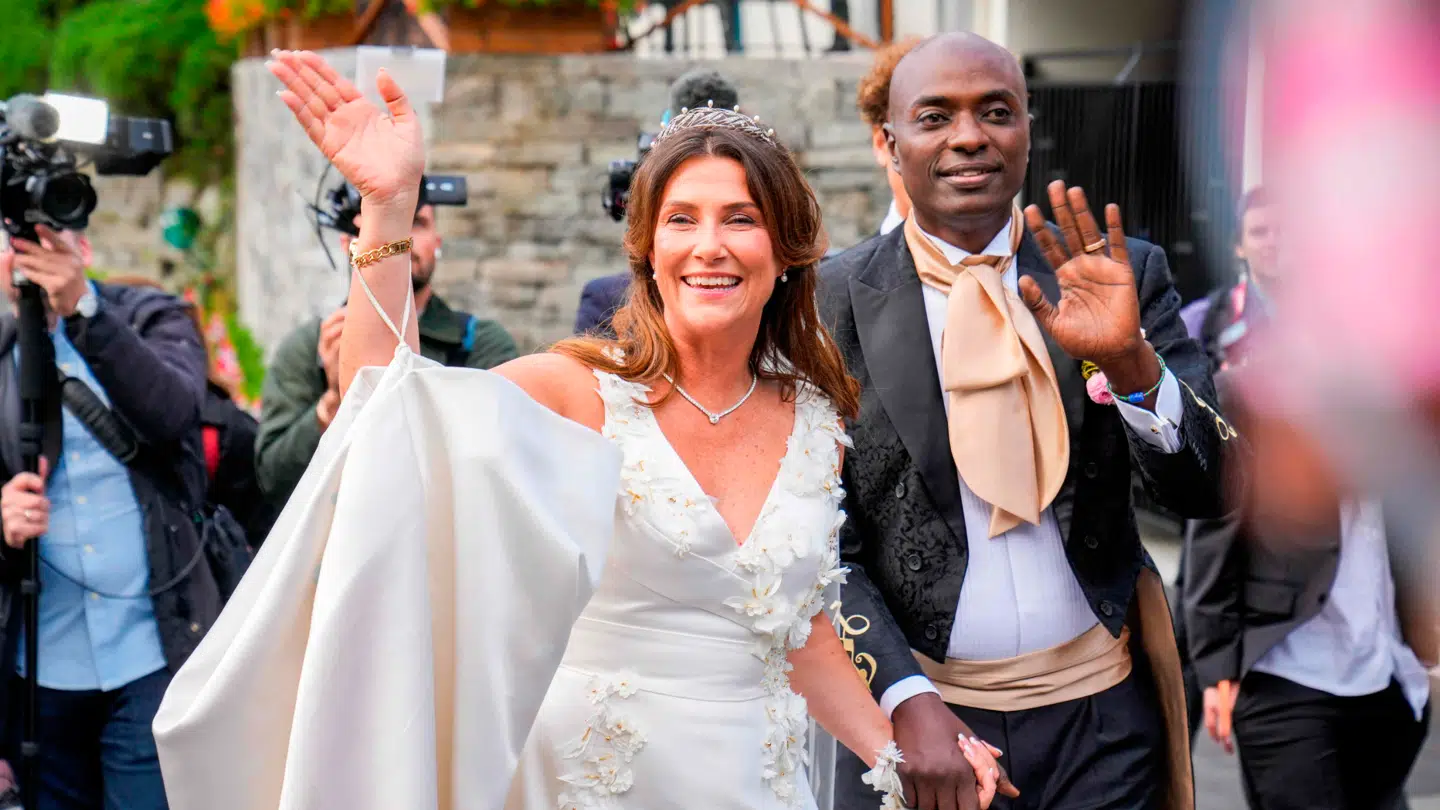 Märtha Louise og Durek Verrett blev gift 31. august 2024. (Arkivfoto)