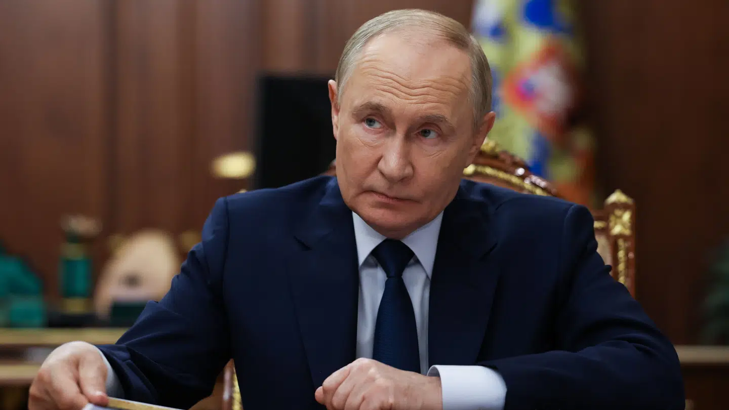 Den russiske præsident, Vladimir Putin, ses her i Moskva den 23. september.