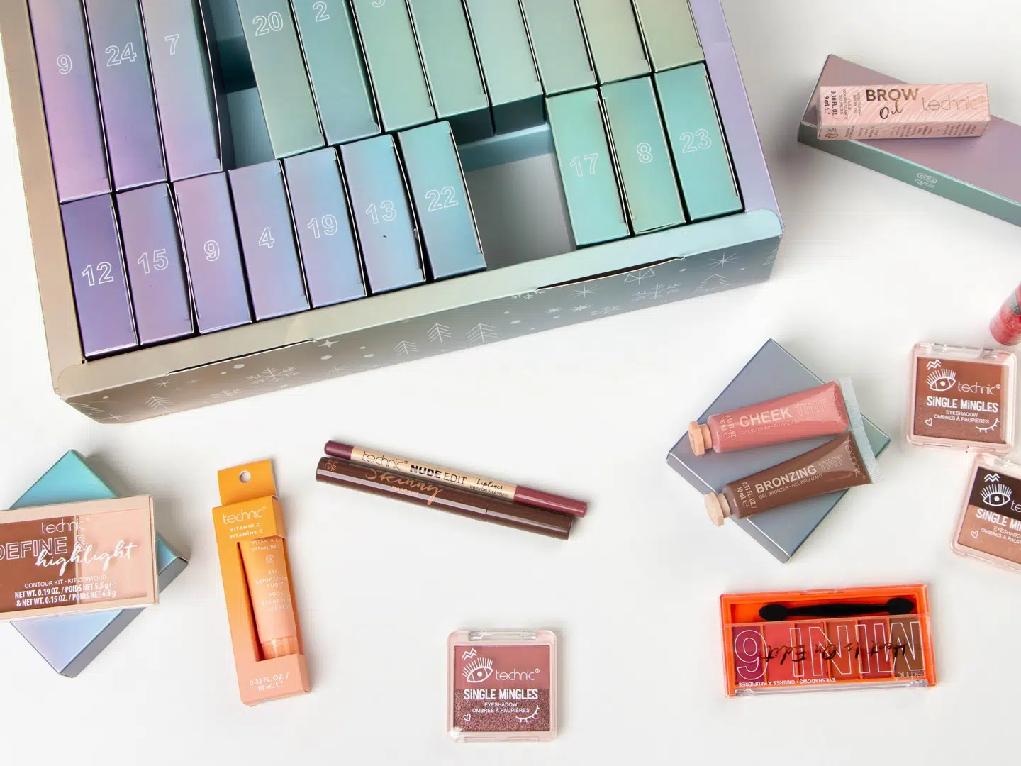 Luksuriøs Make-up-julekalender