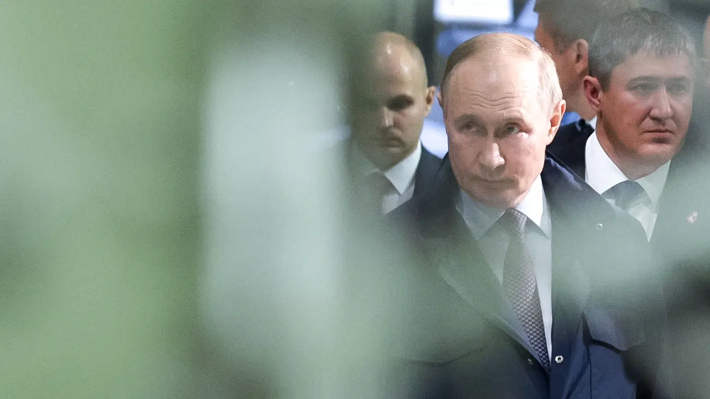 Den russiske præsident, Vladimir Putin, ses her den 19. september.
