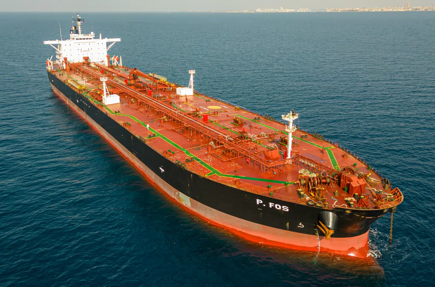 Her ses et billede af skibet, som den italienske fotograf Gianluca Balloni har taget. B.T. har fået lov at bruge billedet efter aftale med fotografen.