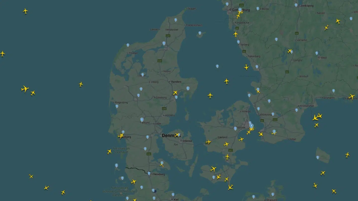 Norwegian-flyet KL1289 er sent onsdag aften blevet omdirigeret fra Aalborg Lufthavn.